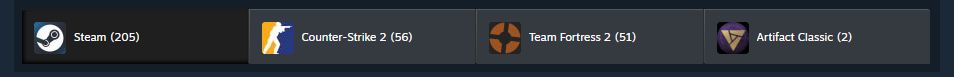 Conta steam cs prime com quase 2k de hora + vários jogos (inclusive platinados!)