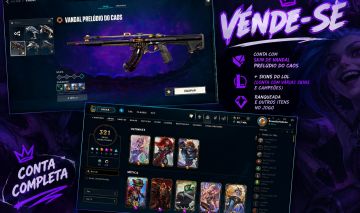 CONTA RIOT LOL + VALORANT | [SKINS LOL] 321 | [SKINS VALORANT] 7 | FULL ACESSO