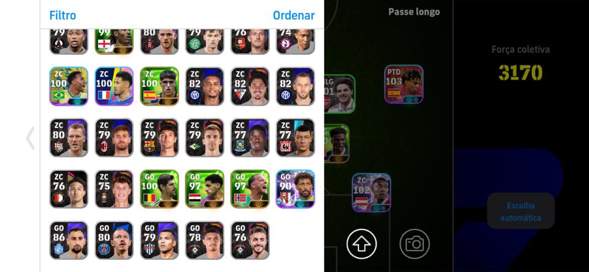 CONTA PREMIUM EFOOTBALL 2026 FORÇA COLETIVA 3171