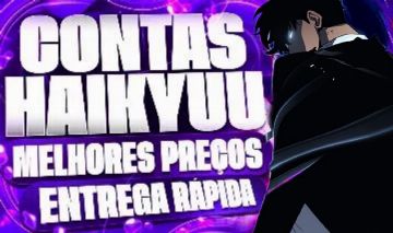 Contas volleyball legends com TSH, Gêmeos, Jinko, Hakka, (promoçã de pascoa!!)