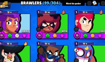 Conta de brawl 64k de trofeus, parei de jogar, para sair logo