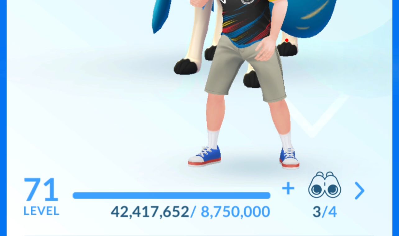 CONTA LVL 71 DE POKEMON GO
