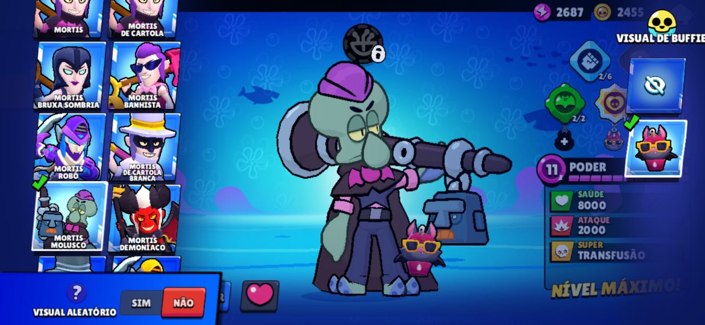 CONTA DE BRAWL STARS COM 103 BRAWLERS 44K TROFEUS
