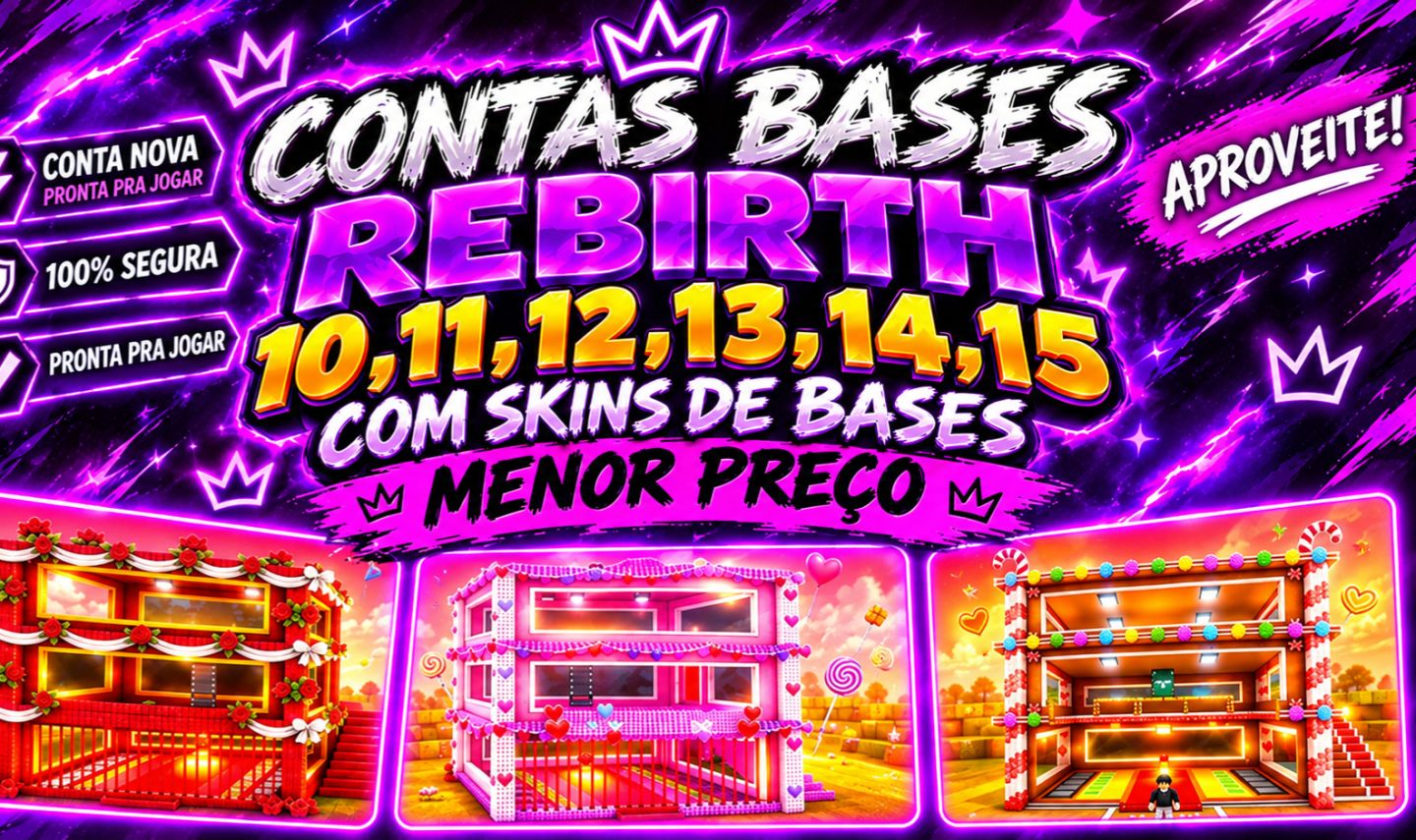 CONTAS BASES REBIRTH COM SKIN DE BASE