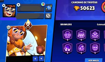 CONTA DE BRAWL STARS ALTO NÍVEL - MESTRE - 50K TROFÉUS