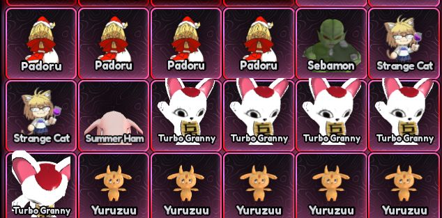 Venda de personagens Anime Vanguards!