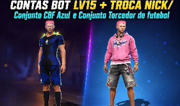 CONTAS BOT LEVEL 15 + TROCA NICK/ LEIA A DESCRIÇÃO