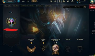 Conta Ouro 1 - ganhando 30lp perdendo 10lp - Unico dono - Tr0ca de email