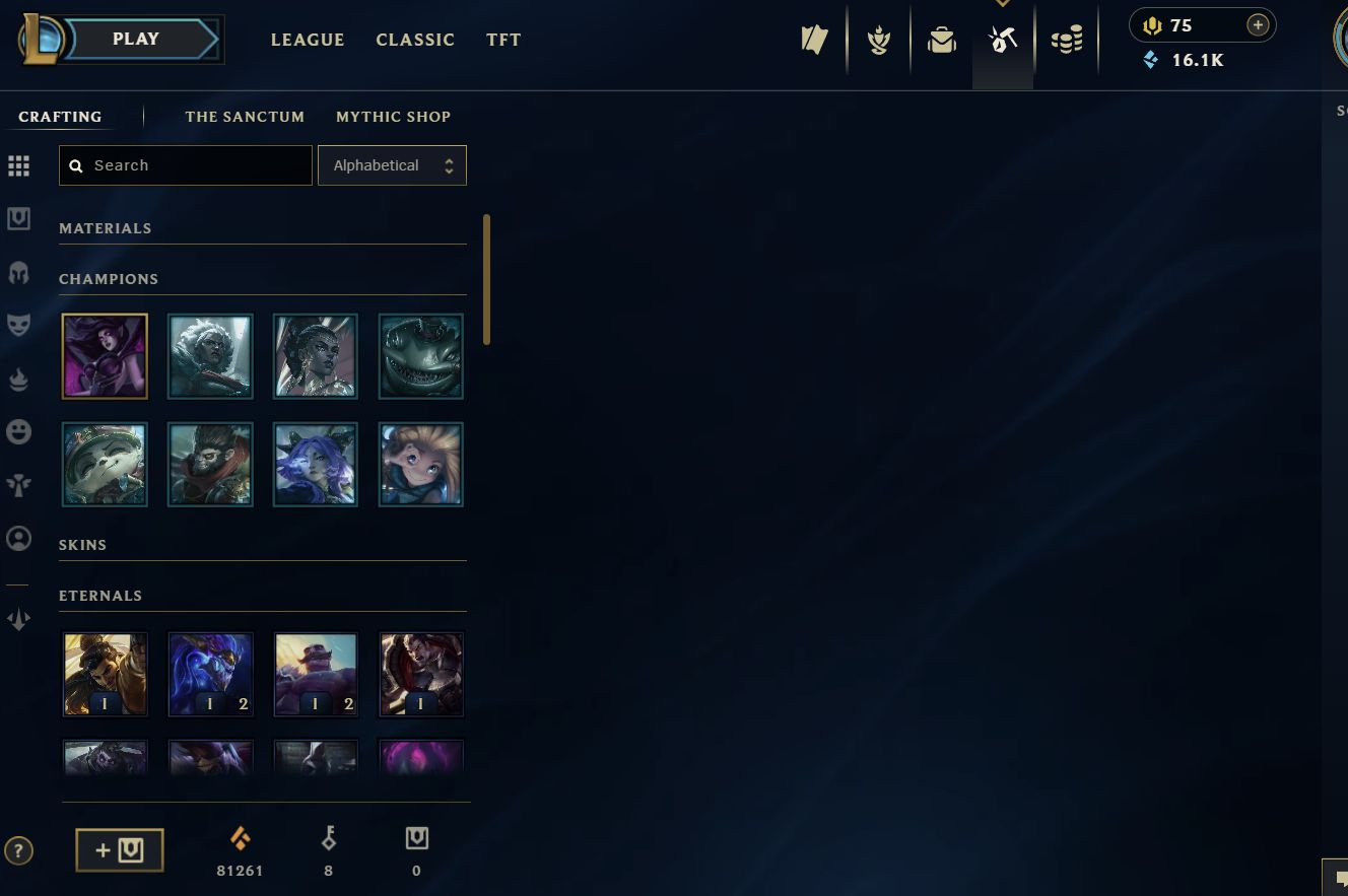 ACC única de Colecionador 1724 SKINS | past CHALLENGER | ACEITO OFERTAS !!