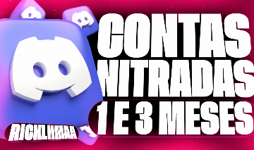 (DISCORD) CONTA NITRADA DISCORD 1 & 3 MESES DE NITRO | ENTREGA AUTOMÁTICA