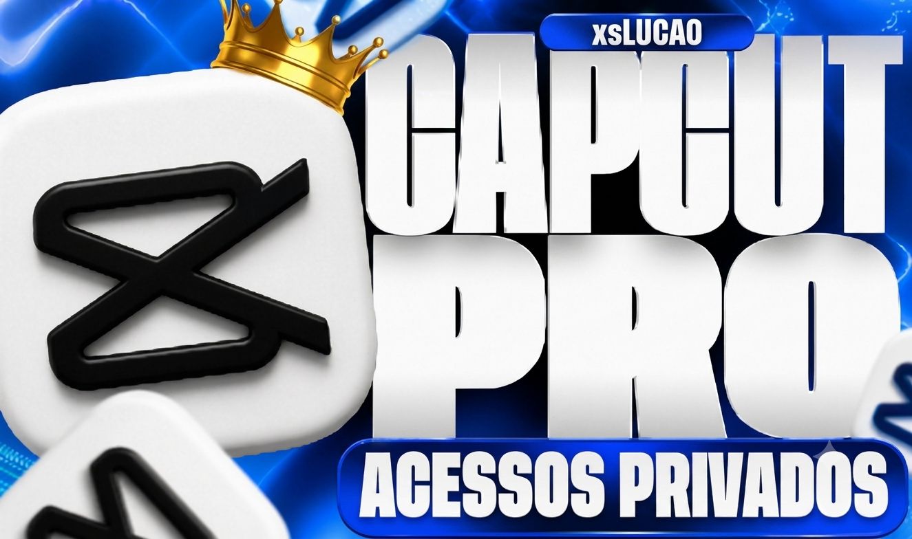 CAPCUT PRO | SEM MARCA D'ÁGUA | ACESSO PRO + GARANTIA | ENTREGA RÁPIDA