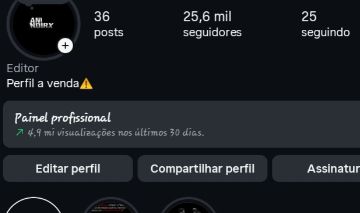 VENDA DE CONTA INSTAGRAM 25,6K DE SEGUIDORES