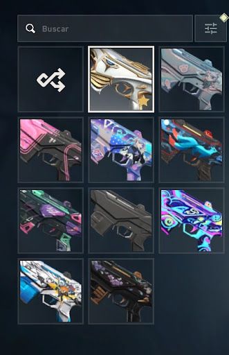 CONTA VALORANT (MUITAS SKINS)