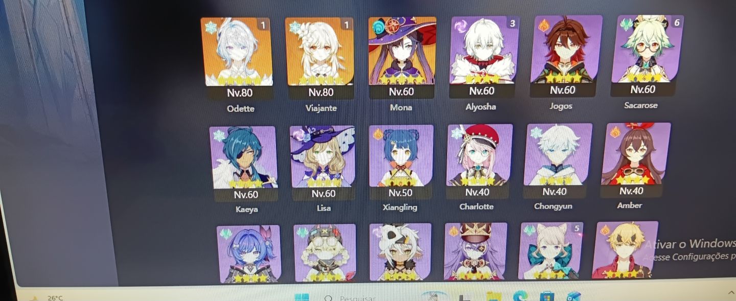 Contas juntas de zzz genshin e HSR!