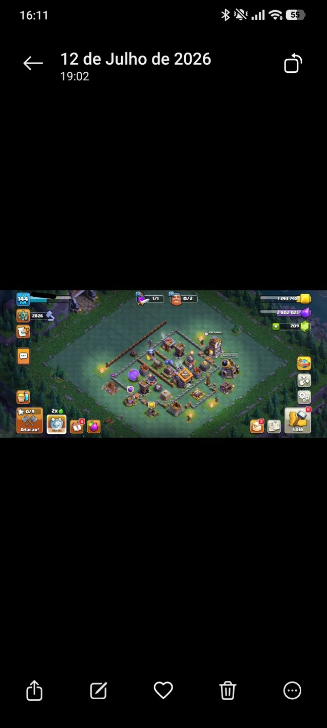 Conta de Clash of Clans - Nostalgia