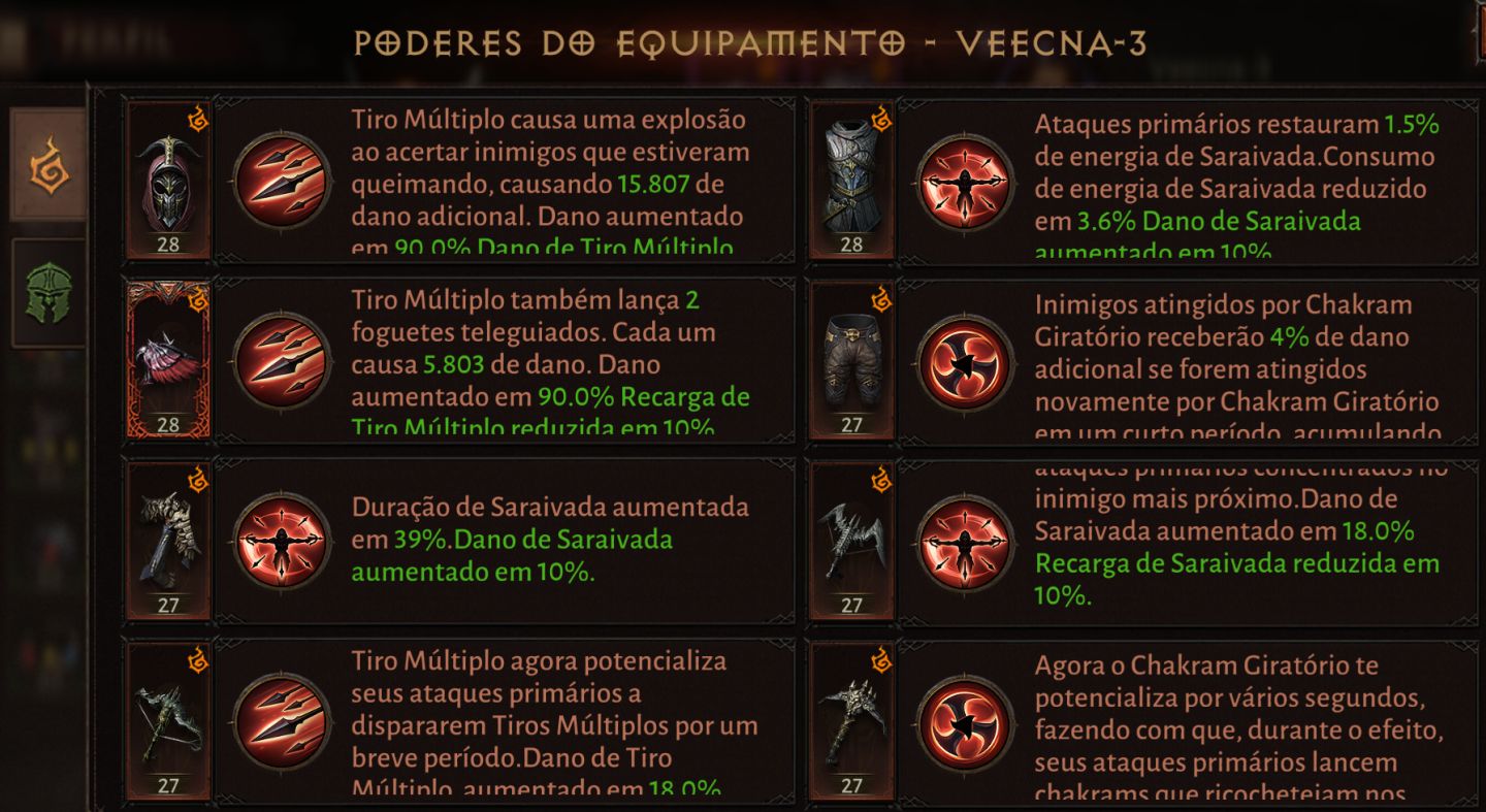 DIABLO IMMORTAL | 1570 RESO | 60.935 CR | DH 1575 | JADE SANGRENTA G4 | 21 BAÚS