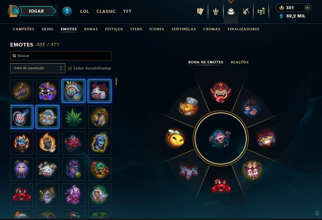 CONTA LOL GM 1300 LP - MMR DE CHALL/ 56% DE WIN RATE/