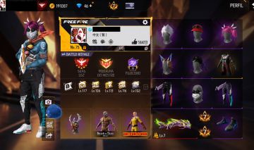 CONTA DE FREE FIRE FULL ATT E MANDELA PRIME 7