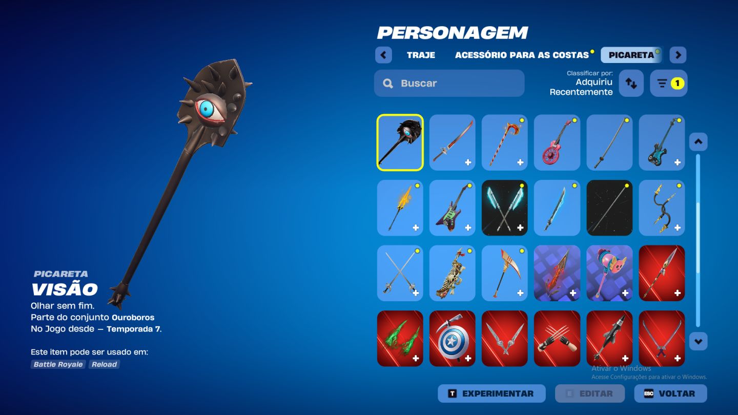 CONTA FORTNITE COMPLETA | SKINS RARAS | PASSE ATUAL!! | E VARIOS JOGOS !!