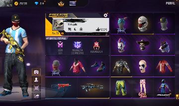 CONTA ANTIGA DE FREEFIRE