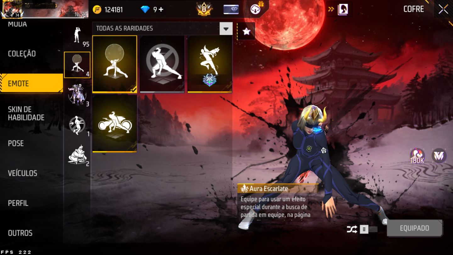 CONTA FF PRIME 8 GEMADA COM PÉ DESCALSO