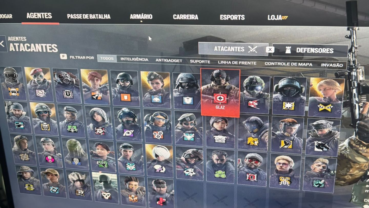 CONTA RAINBOW SIX SIEGE (2016) | 9 ELITES + 6.669 CRÉDITOS DISPONÍVEIS