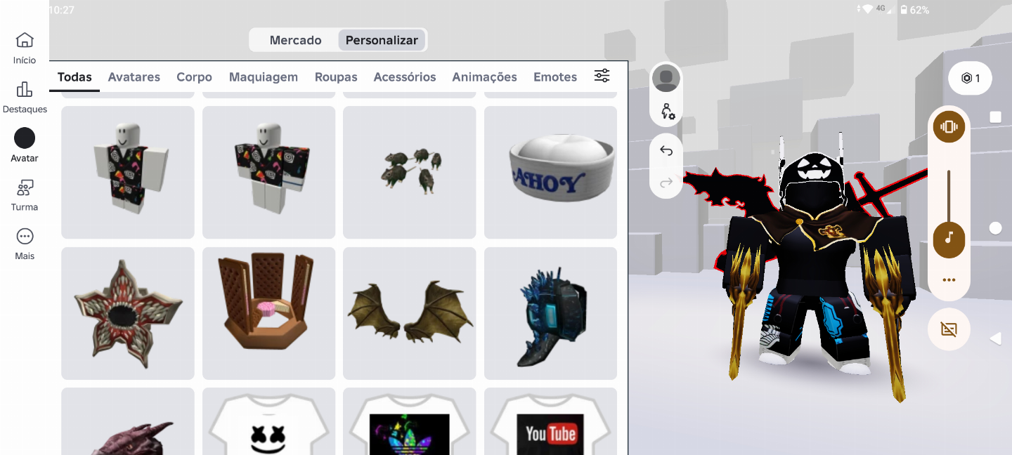 CONTA ROBLOX - Adopt me+ ITENS RAROS