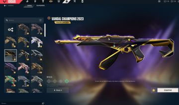 Conta de valorant com champions e varias skins