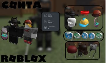 Conta ROBLOX 2011 com 2k RAP + 7 Offsales + 2k Seguidores + itens builders club