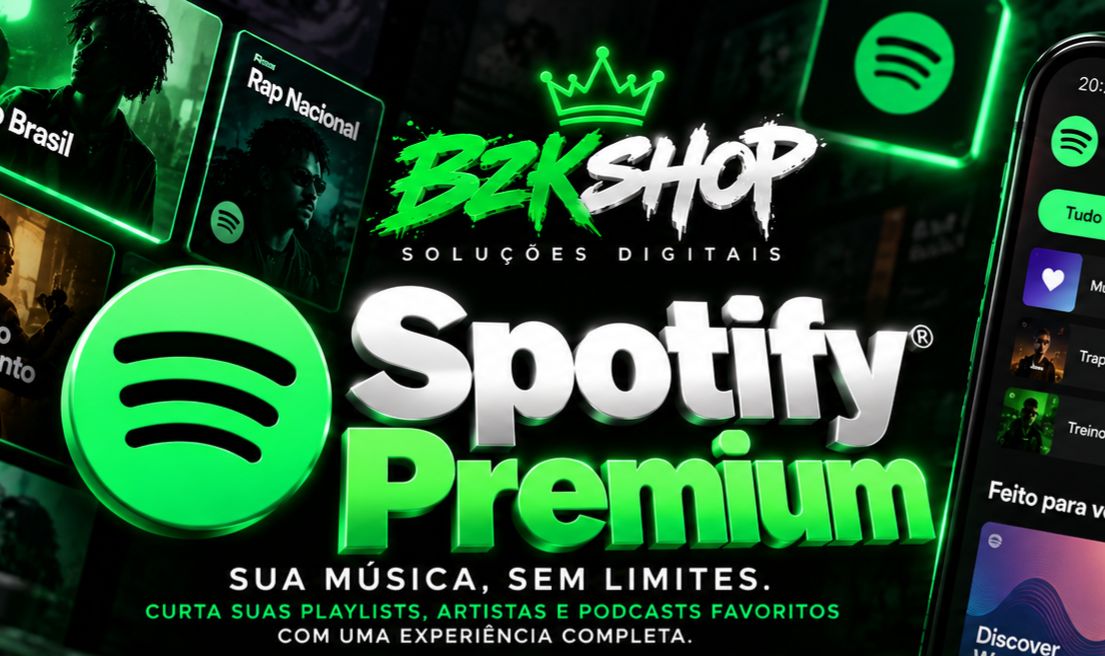 SPOTIFY PREMIUM |mensal | BZKSHOP 30d