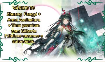 Conta Arknights endfield, Conta com alguns T6 e armas assinatura.