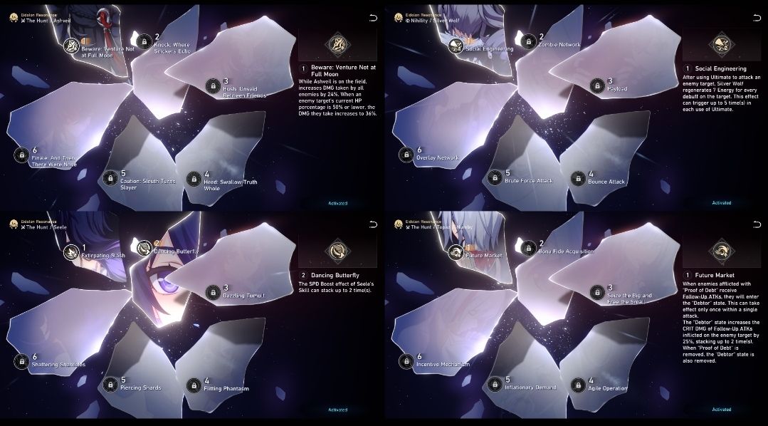MELHOR CONTA DO SITE, VARIOS E2/E1 Hysilens E2S1 Firefly E2S1 Dahlia E2S1