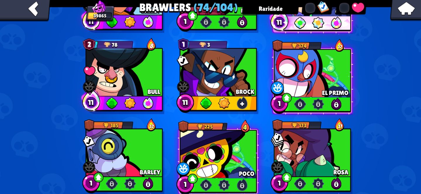 Conta de braws stars rara