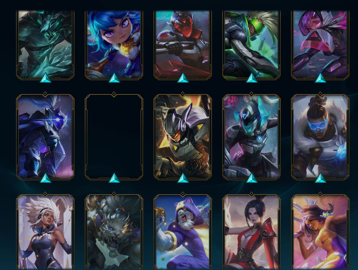 CONTA DE LOL 241+ SKINS LVL 250+ (SKINS EDG LIMITADAS COM CHROMA E ASSINATURA)