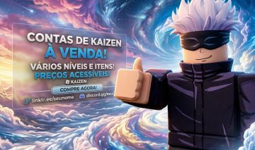 MELHORES CONTAS KAIZEN | ROBLOX [SUKUNA]