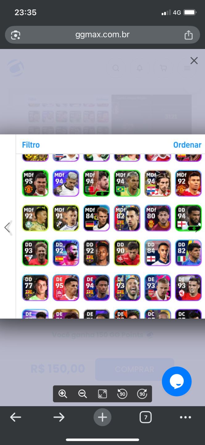 Conta de efootball muito rara desdo pes