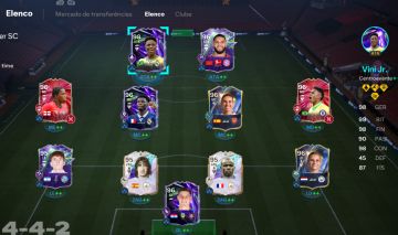 CONTA STEAM FIFA 26 (PC) TIME FORTE + VINI JR DO NOVO EVENTO(PREÇO NEGOCIAVEL)