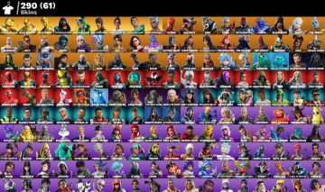 CONTA RARA DE FORTNITE 270k PR LFT + 5K DOLL FULL ACESSO