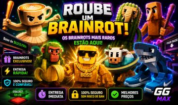 (UPDATE) STEAL A BRAINROT / ROUBE UM BRAINROT - MELHORES PREÇOS