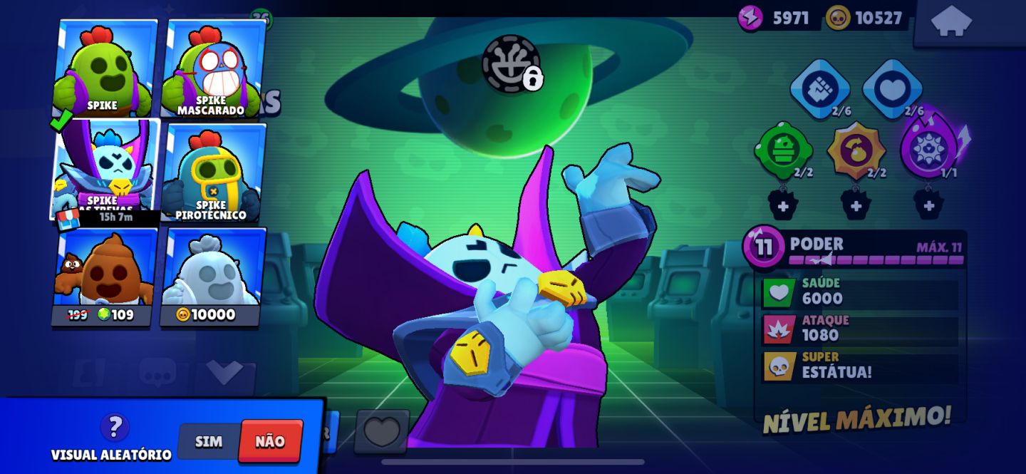 Conta brawl stars 38k trofeu+ clash royale 9k trofeu