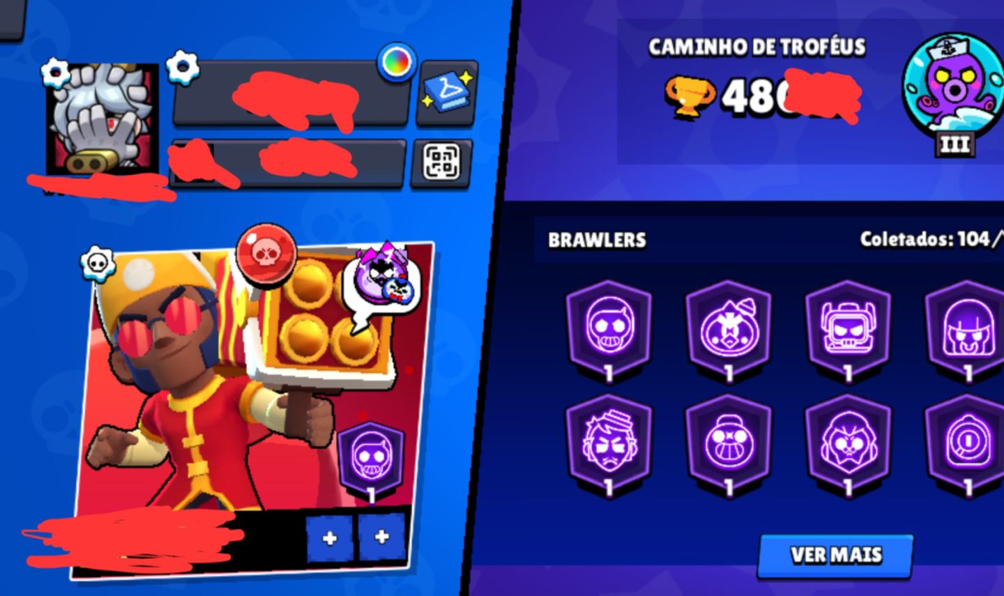 CONTA RARA DE BRAWL STARS FULL ACESSO (PRECO NEGOCIÁVEL)