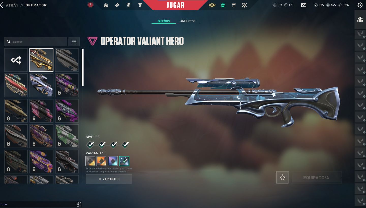 Conta valorant com atual champions, 9 vandal, 1400k gastos