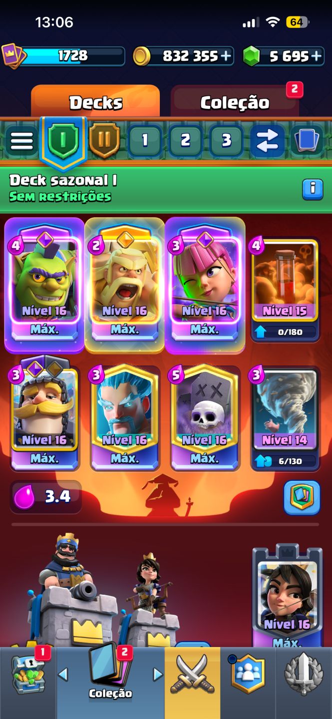 Conta nvl 16, splashyard completo, 200 frag de herói, 12 frag de evo