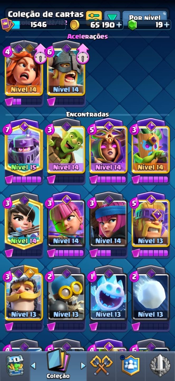 CONTA ÚNICA!!! Clash Royale conta avançada