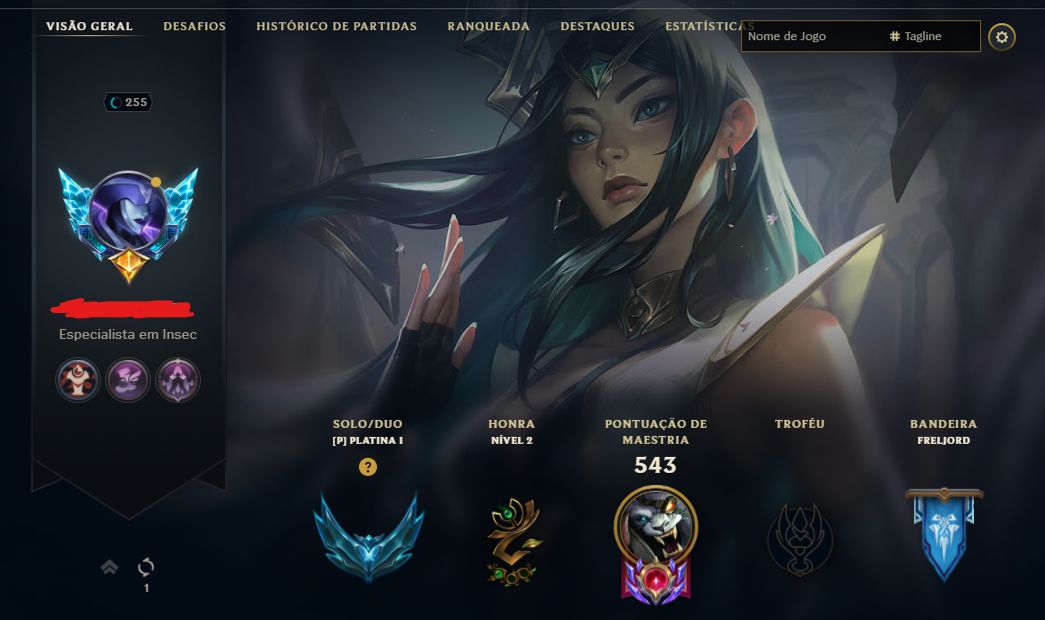 Conta LoL Desde 2013 com Diversas Variedades ! Full Acesso