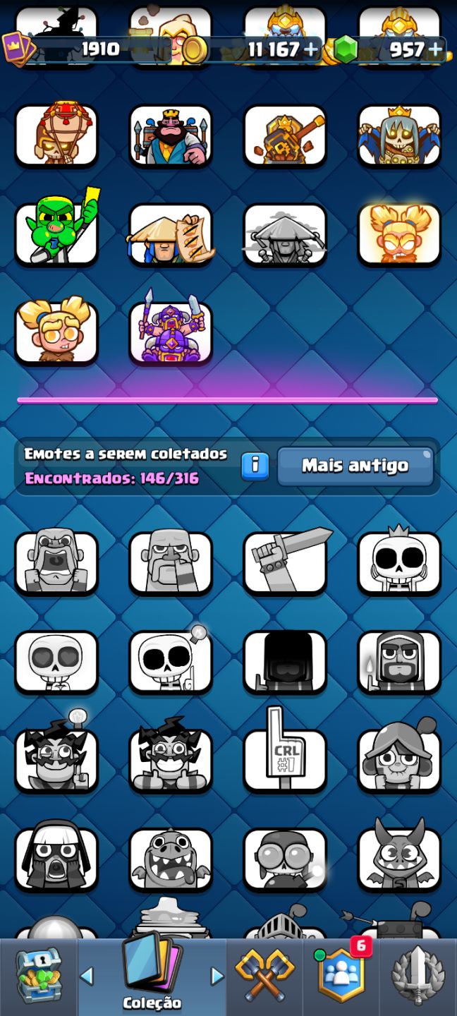 Conta Clash Royale 36 Full