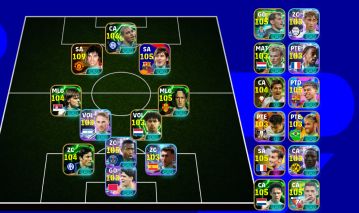 CONTA EFOOTBALL George best+Son blitz curare+pack messi&neymar&yamal