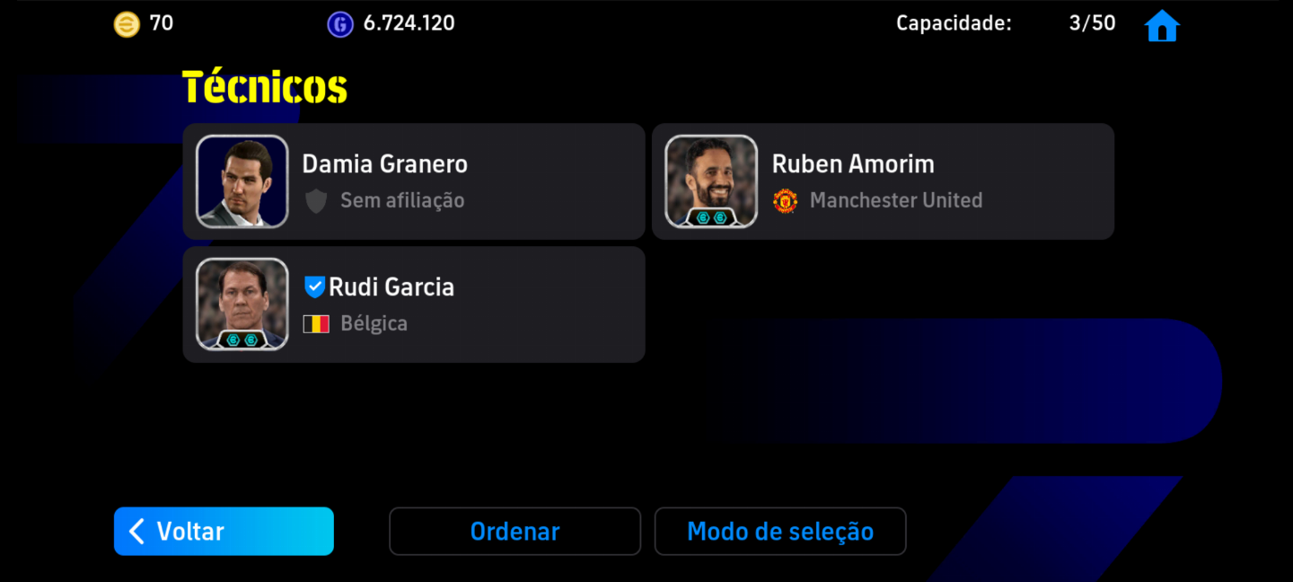 CONTA EFOOTBALL COM 3115 DE FORÇA