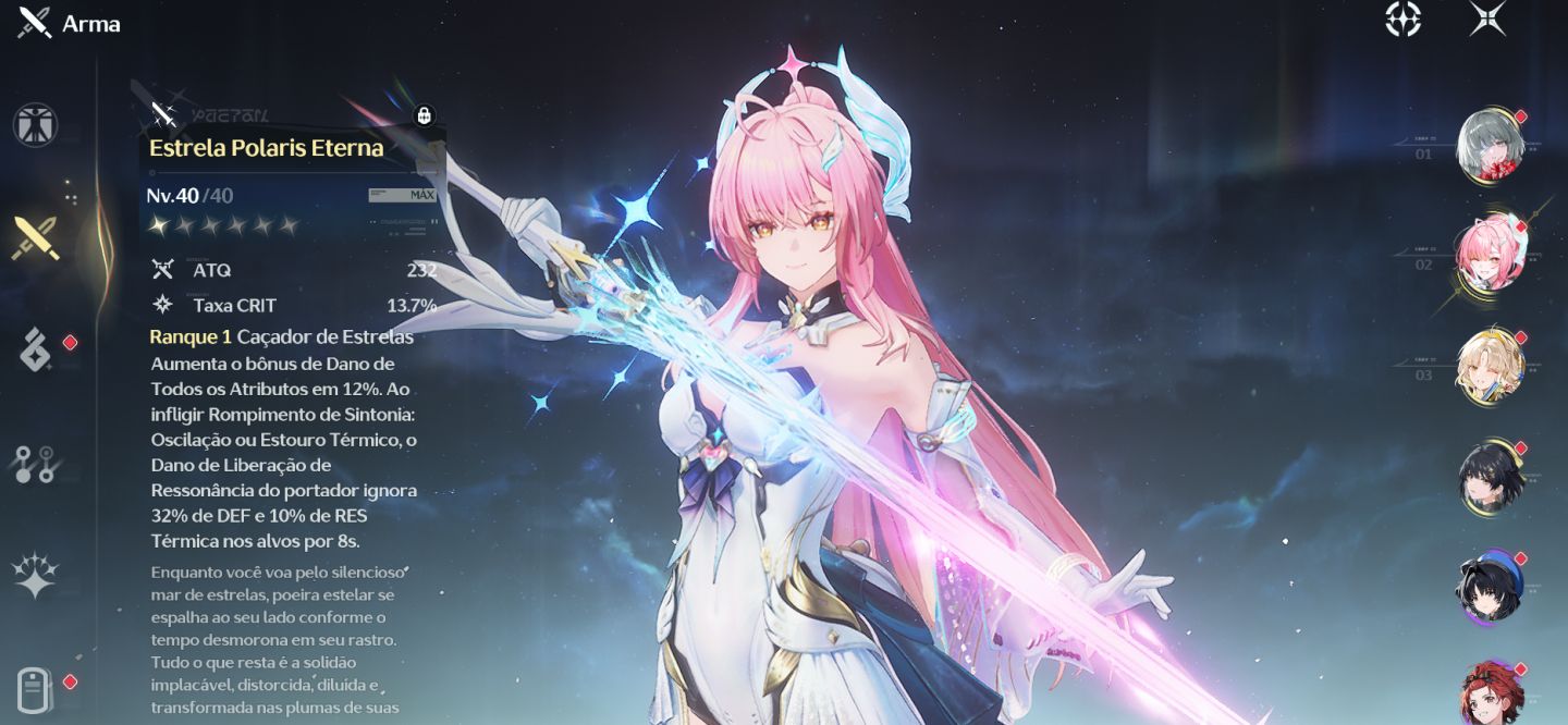 CONTA WUWA AEMEATH S1 + SUISUI S1 + PHROLOVA + ARMAS ASSINATURA