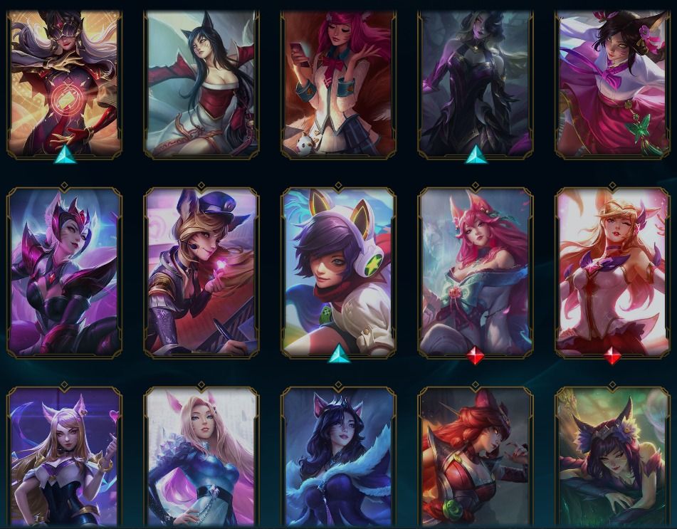 CONTA RIOT LOL + VALORANT | 1269 SKINS LOL | 10 FACAS | 13 VANDAL/ 10 PHANTOM